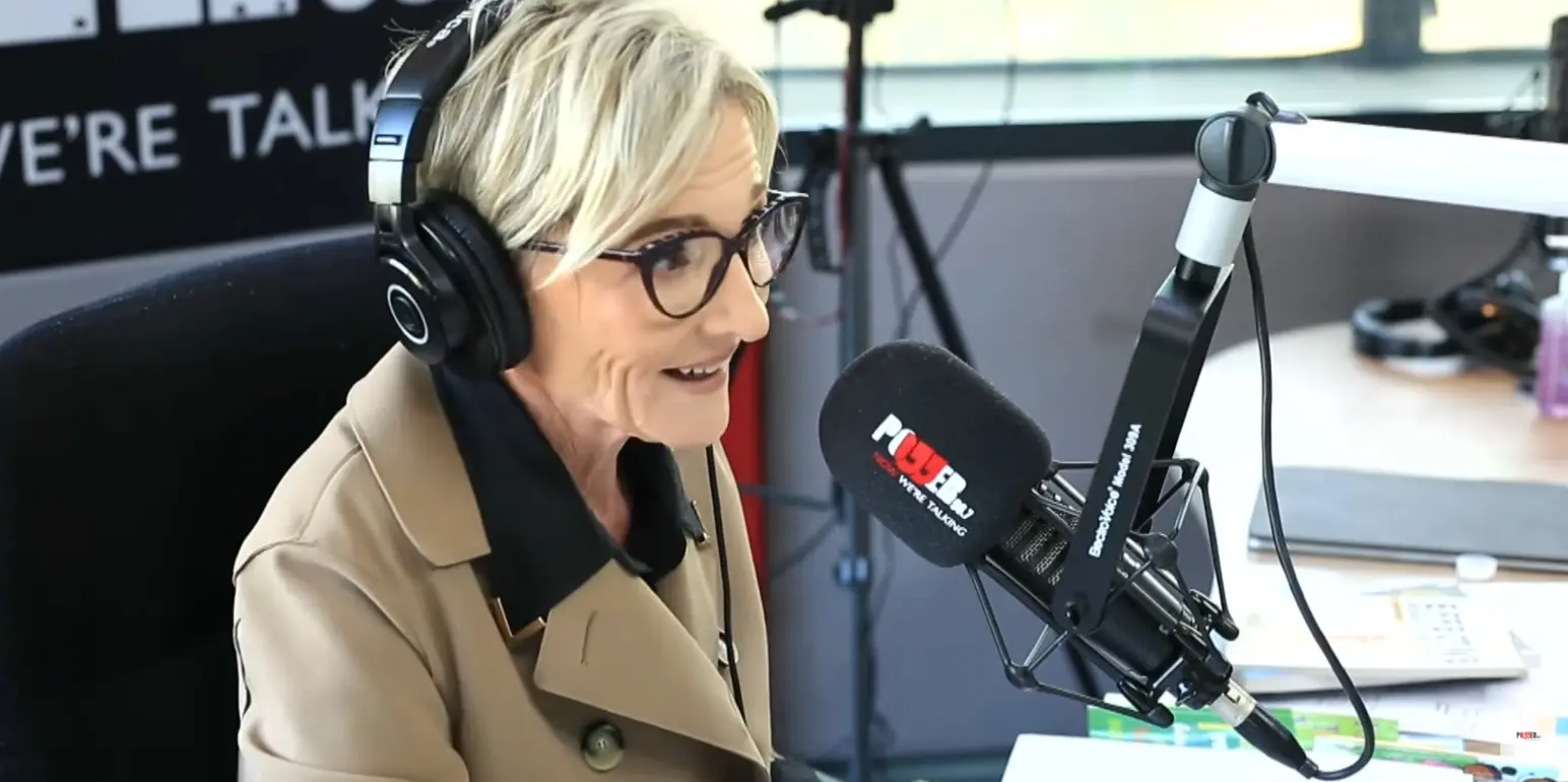 Momentum Group CEO, Jeanette Marais in conversation with guests about women&rsquo;s financial planning during a Power FM radio takeover.