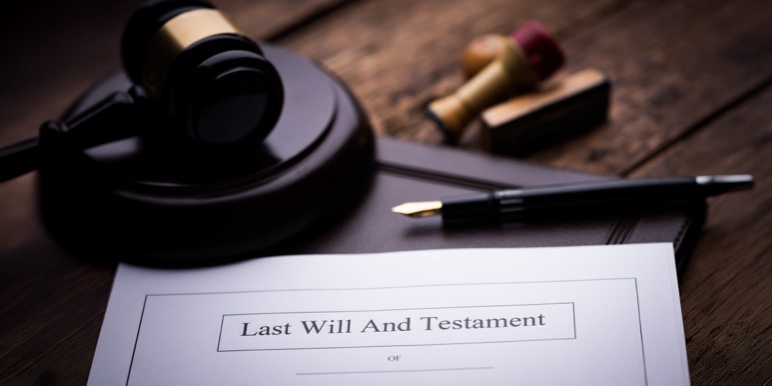 Close-up of a last will and testament document, symbolising estate planning and legacy creation.