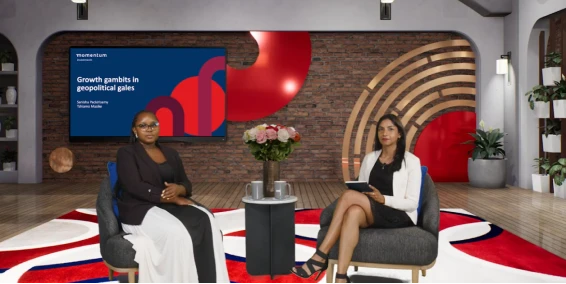 Sanisha Packirisamy, Chief Economist, and Tshiamo Masike, Economist at Momentum Investments, discussing key developments shaping the global and South African Economy during October’s 2025 Quarterly economic