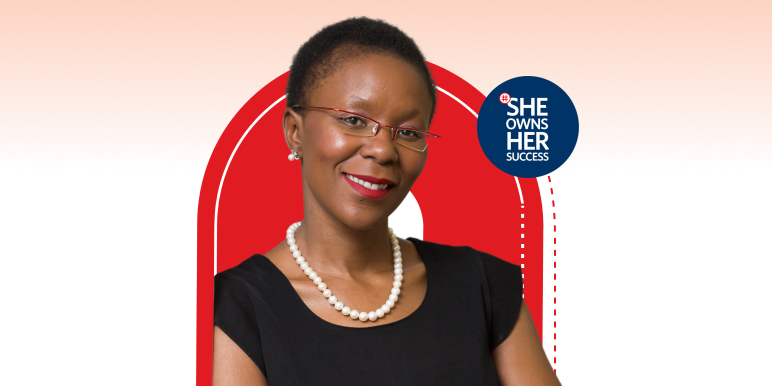 Mohau Polo Leteka, guest speaker at #SheOwnsHerSuccess workshop 2025, private equity pioneer and co-founder of Alitheia IDF.