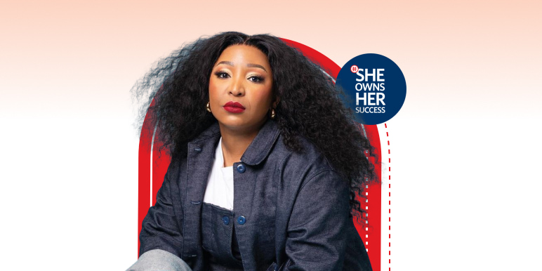 Rorisang Thandekiso, host for #SheOwnsHerSuccess workshop 2025 and popular South African media personality.